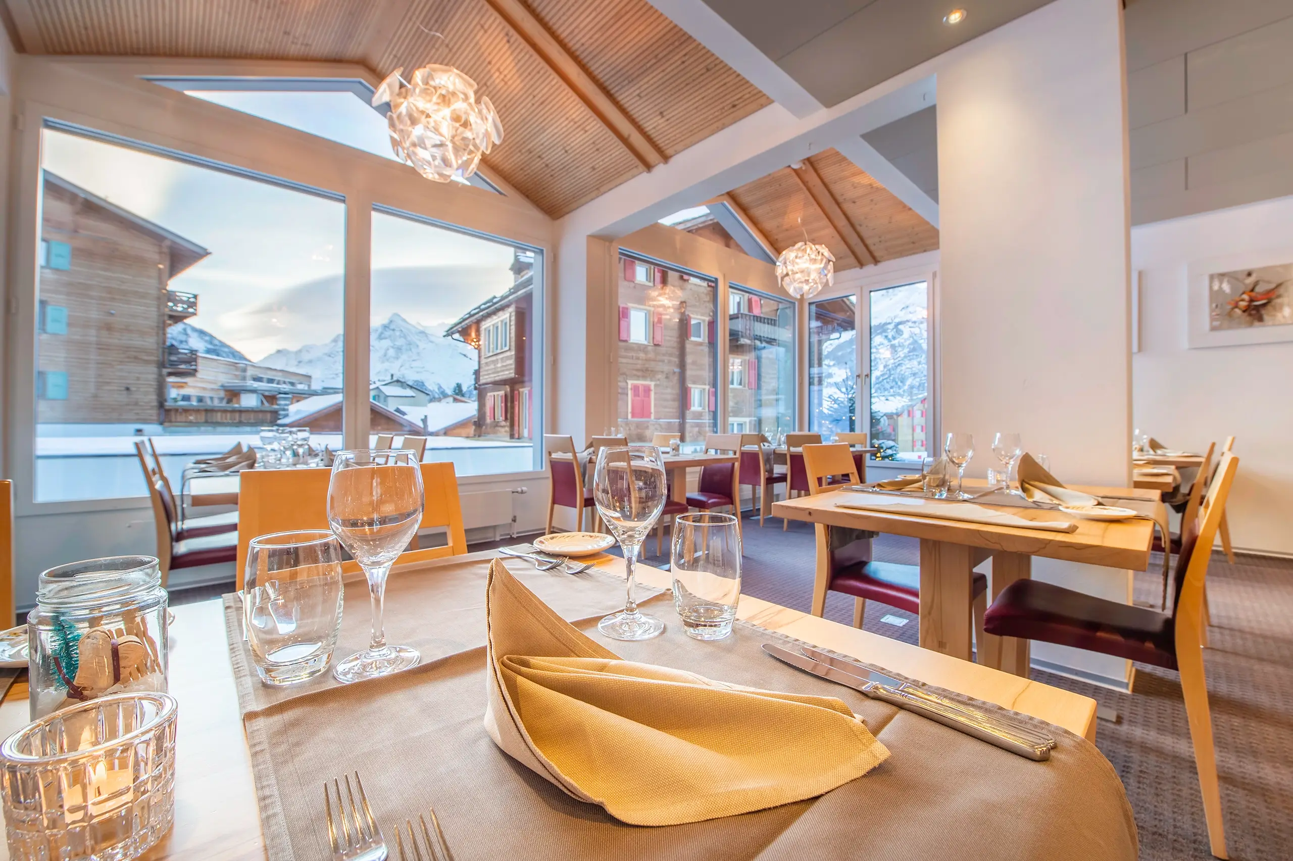 Restaurants in Hotels in Grächen